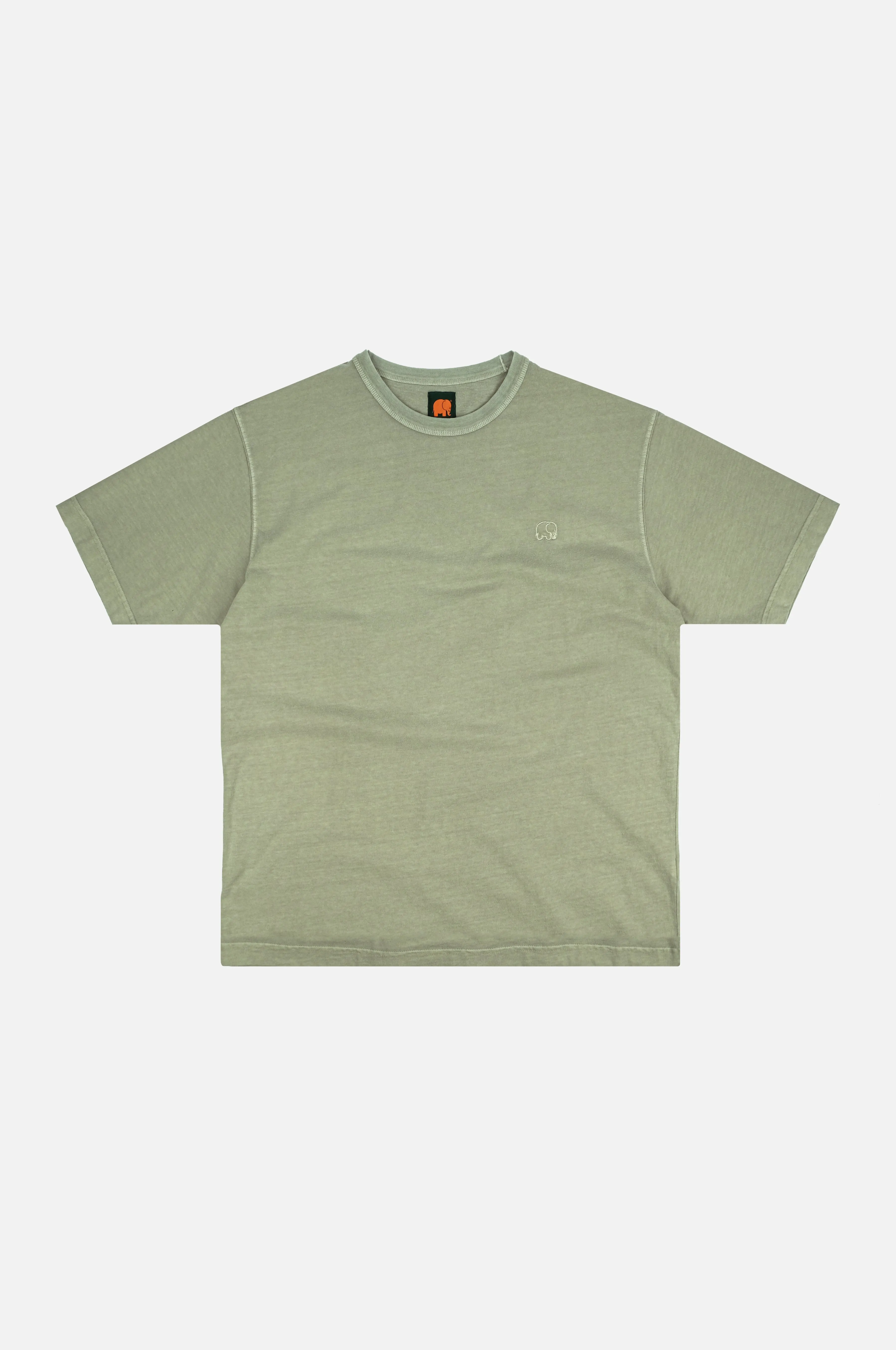 Men's Essential Pigment Heavyweight Oversized T-Shirt Reseda Green sold by Ivalo.com product image thumbnail 3