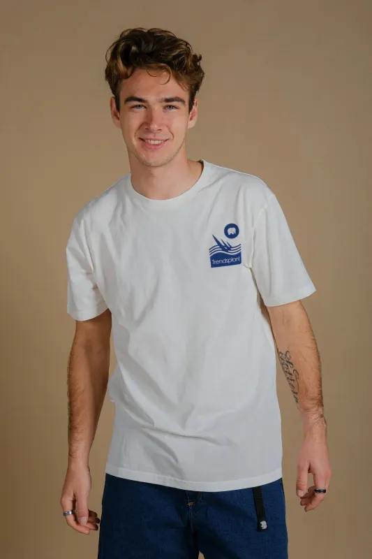 Men's The Cup Pigment T-Shirt Foam White sold by Ivalo.com