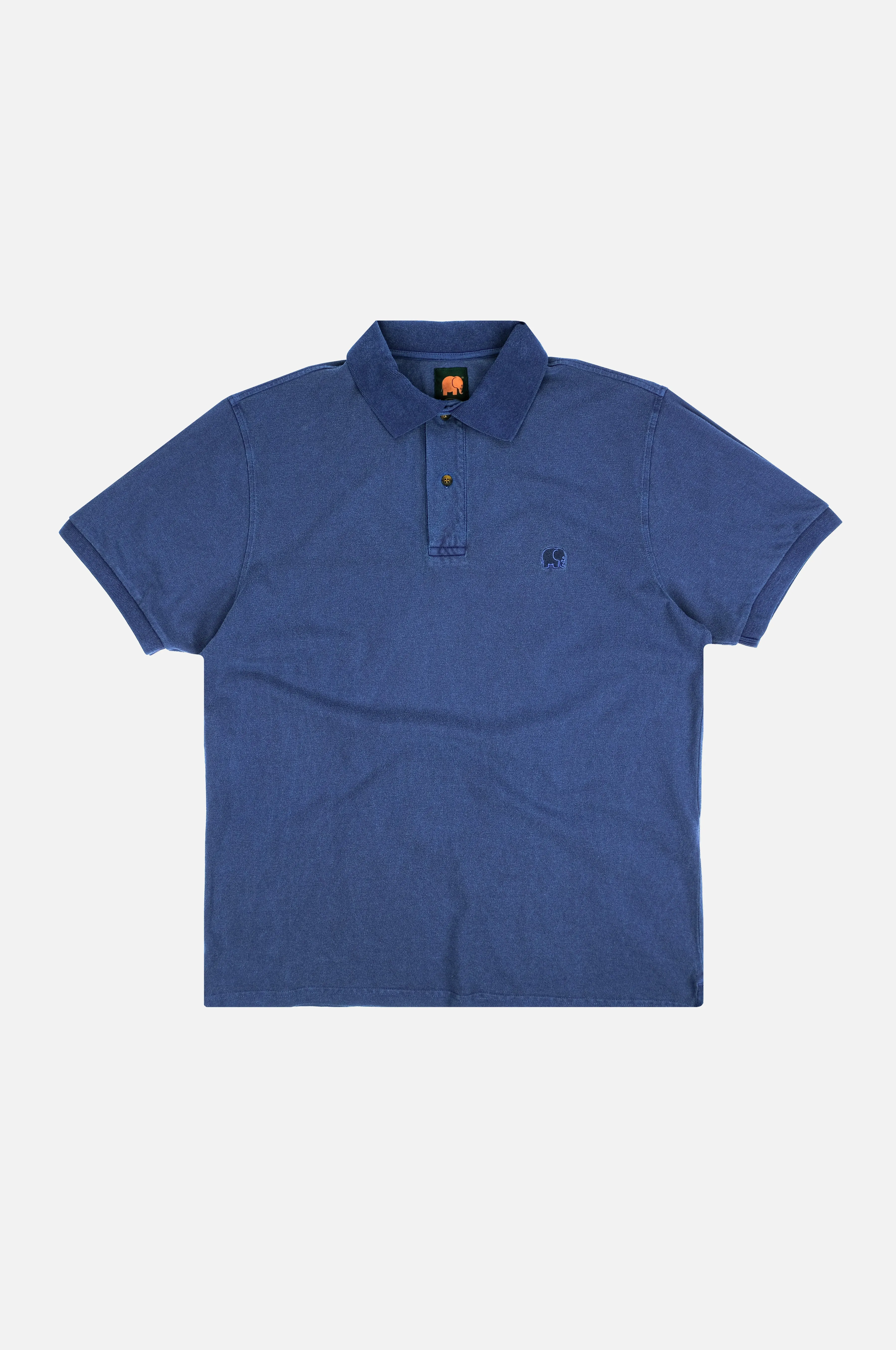 Men's Alcalali Pigment Polo Deep Water sold by Ivalo.com product image thumbnail 4