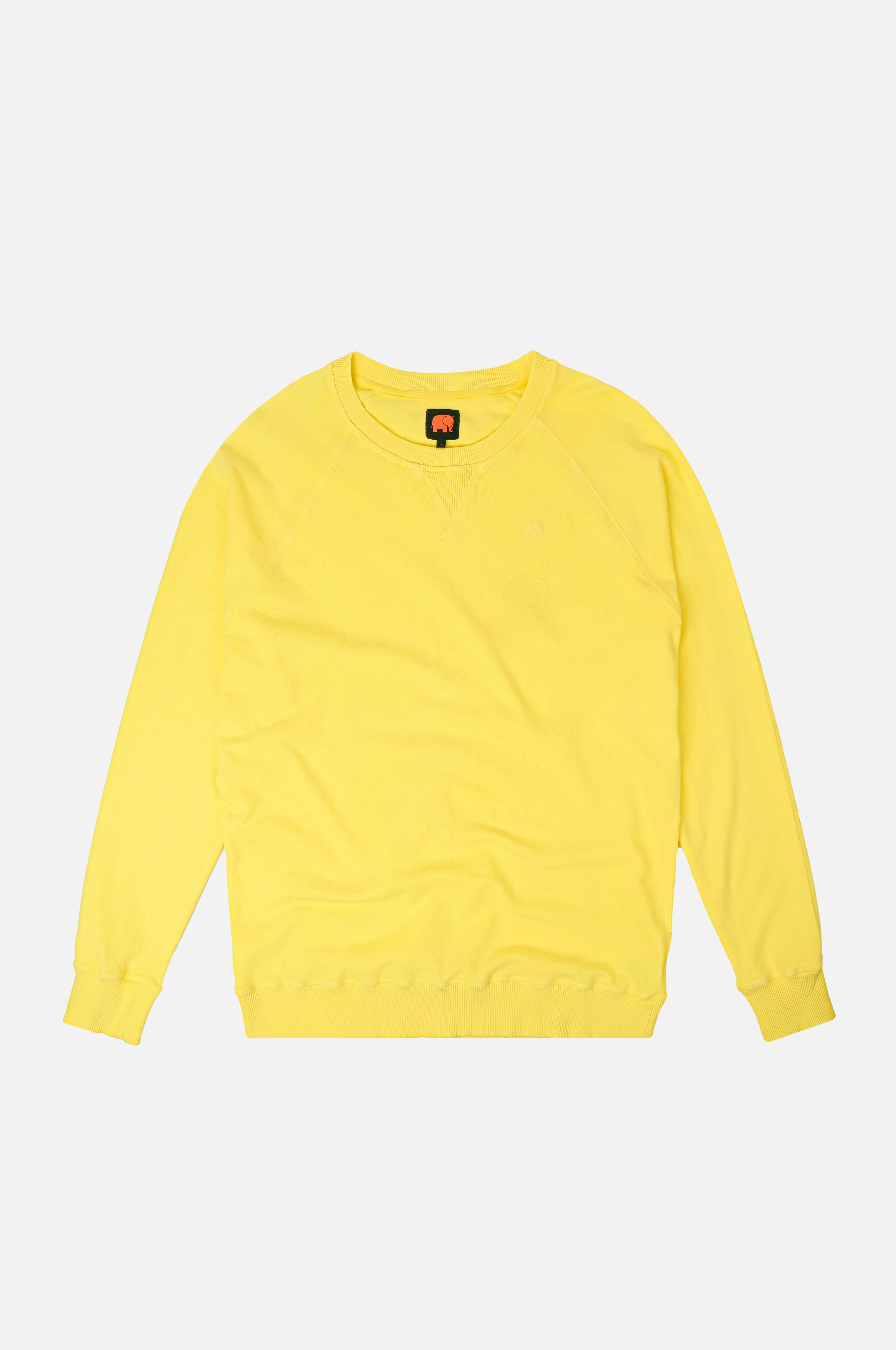 Men's Essential Lightweight Pigment Sweater Date Yellow sold by Ivalo.com product image thumbnail 3
