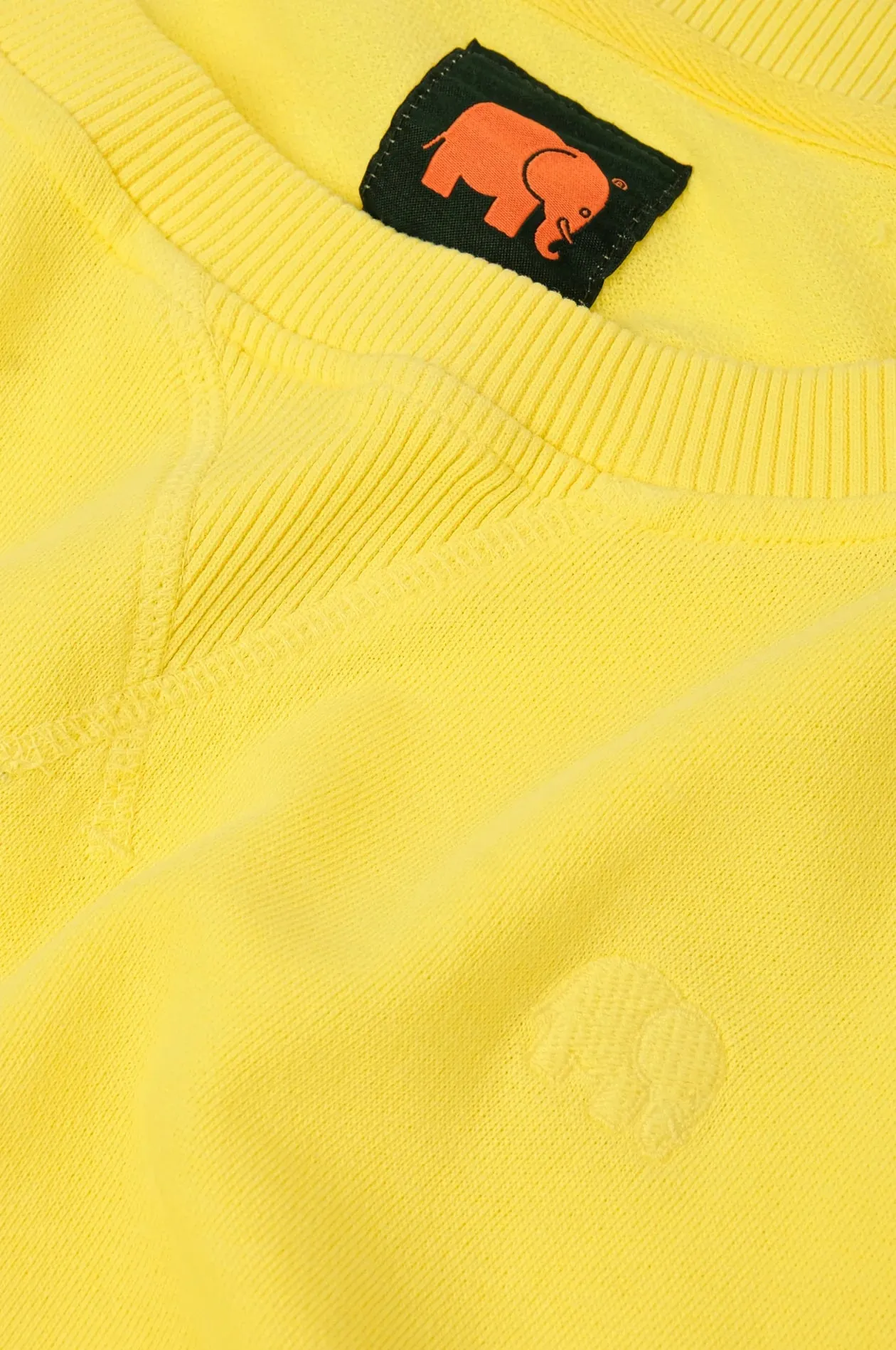 Men's Essential Lightweight Pigment Sweater Date Yellow sold by Ivalo.com product image thumbnail 4