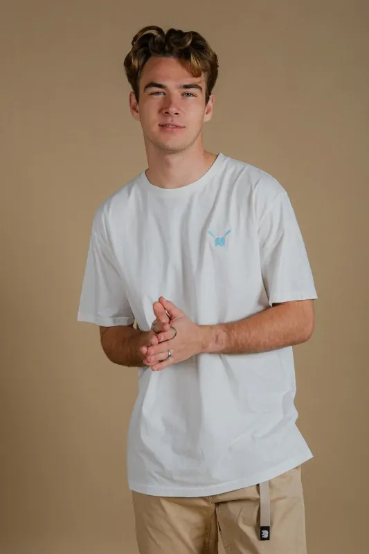 Men's Tabarca Pigment T-Shirt Foam White sold by Ivalo.com