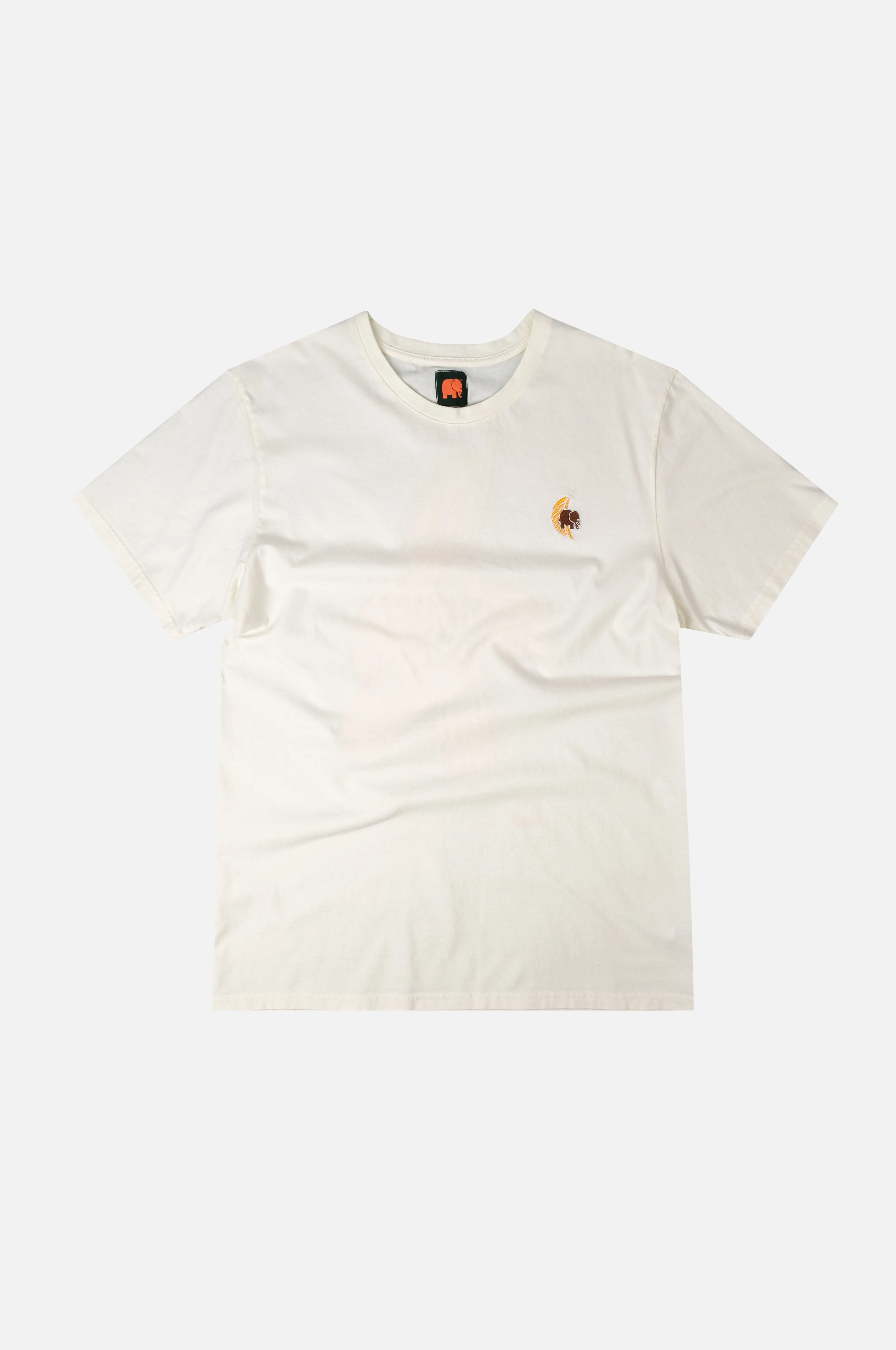 Men's Datil Pigment T-Shirt Ecru sold by Ivalo.com product image thumbnail 4