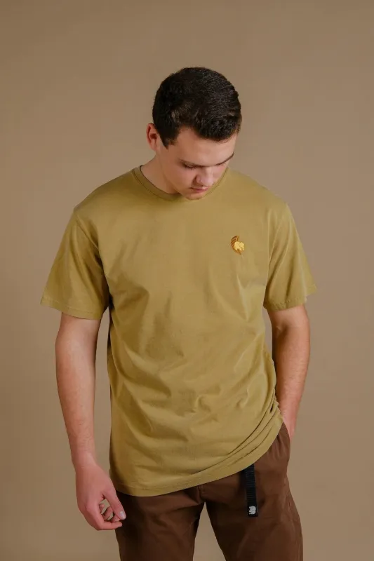 Men's Datil Pigment T-Shirt Golden Palm sold by Ivalo.com