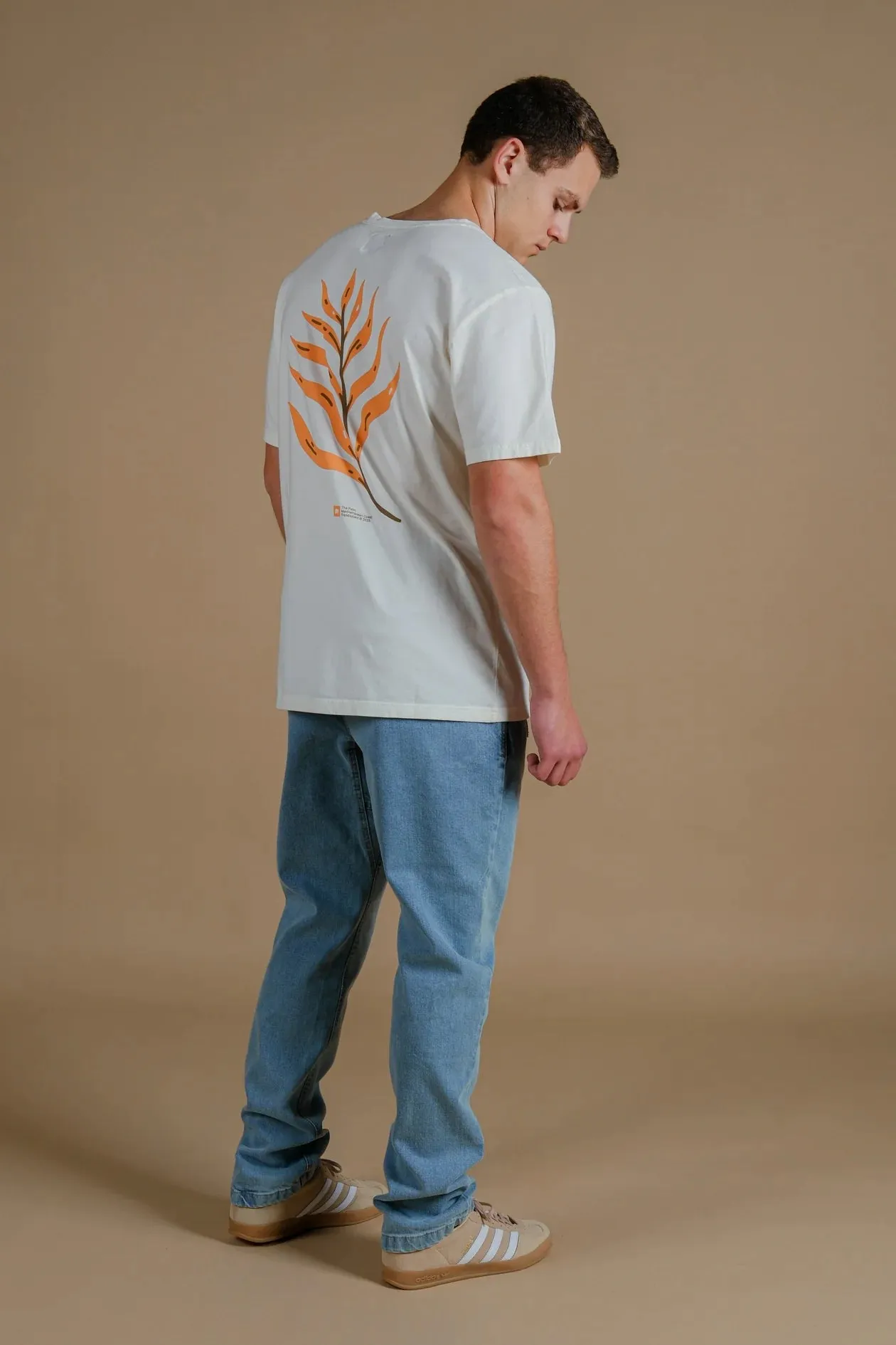 Men's Confitera Pigment T-Shirt Ecru sold by Ivalo.com product image thumbnail 2