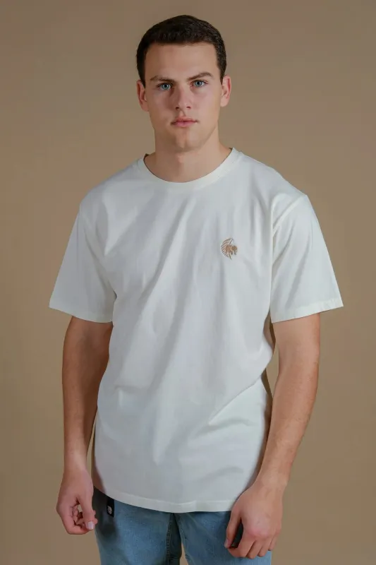 Men's Confitera Pigment T-Shirt Ecru sold by Ivalo.com