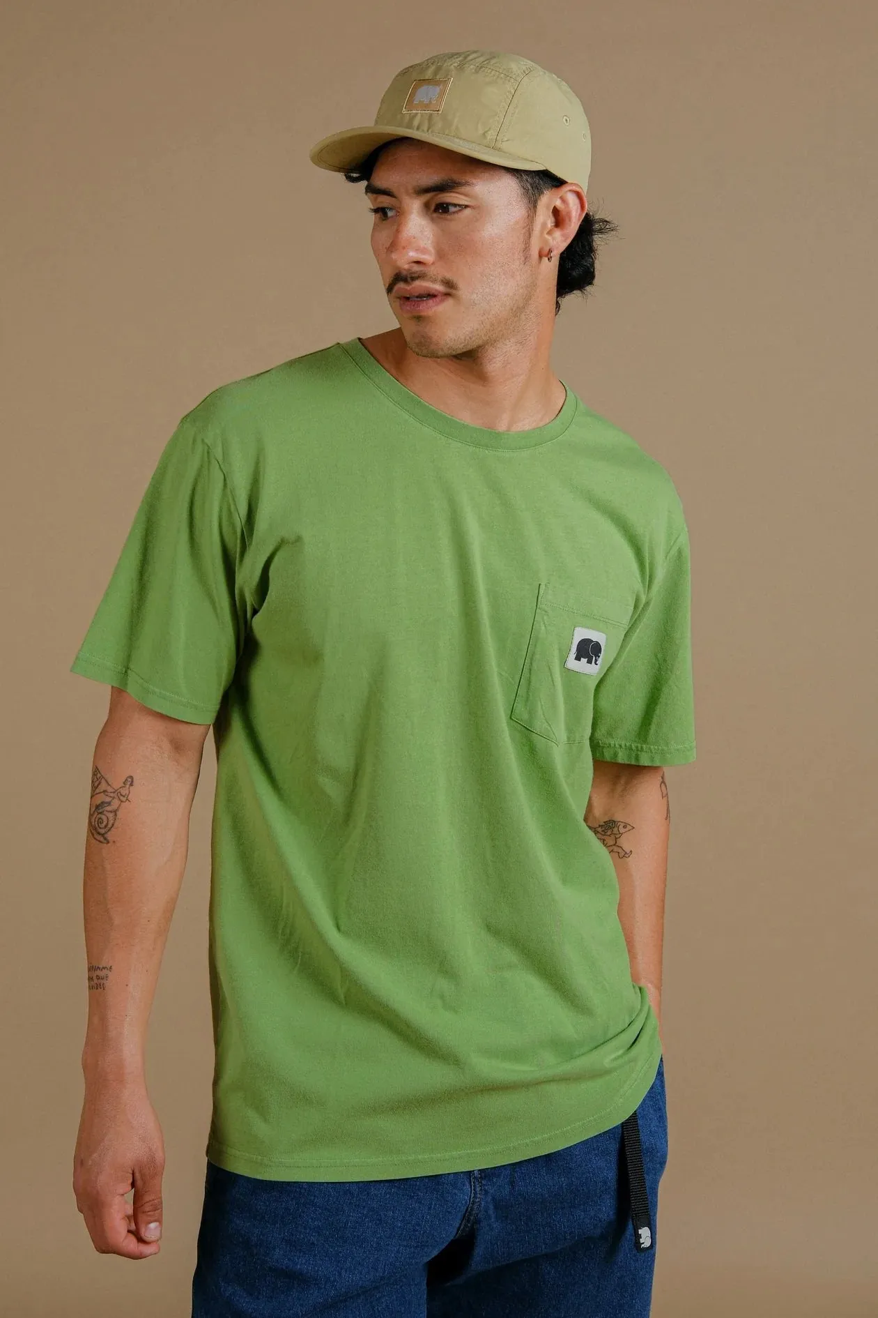 Men's Phoenix Pigment T-Shirt Raquis Green sold by Ivalo.com