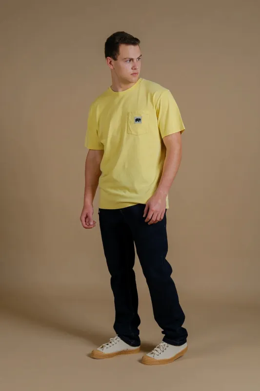 Men's Phoenix Pigment T-Shirt Date Yellow sold by Ivalo.com