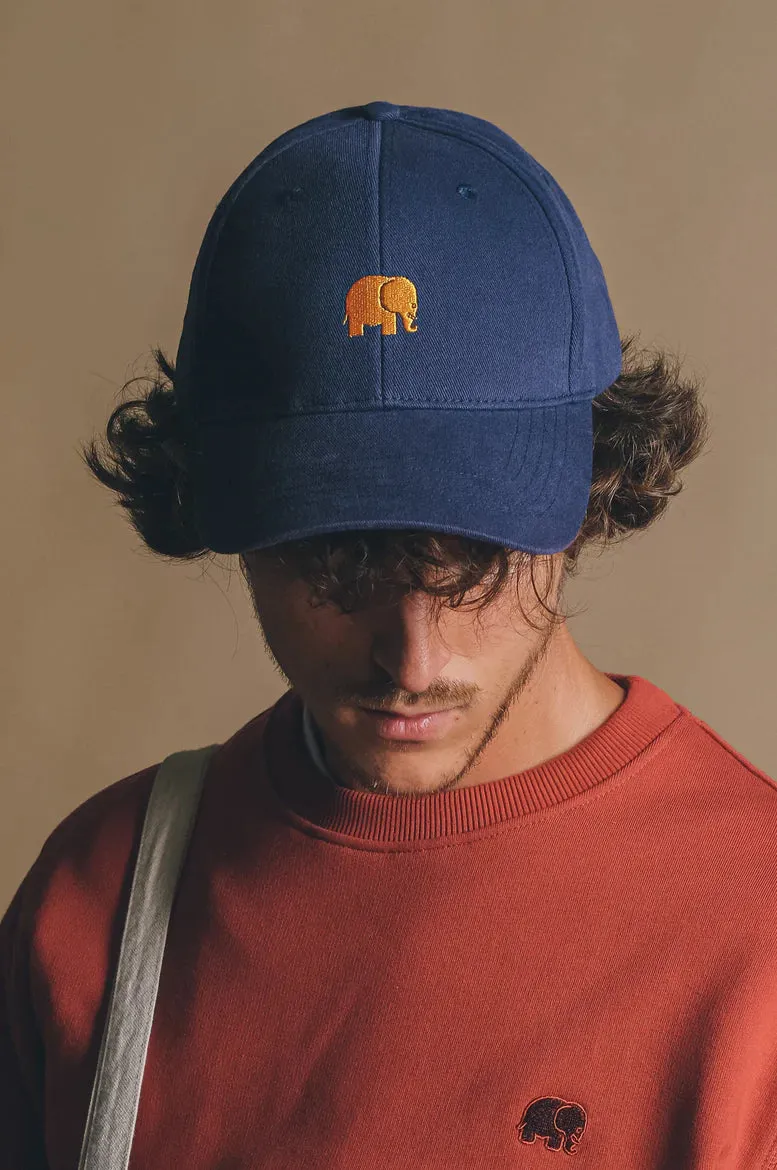 Classic 6 Panel Cap Navy sold by Ivalo.com