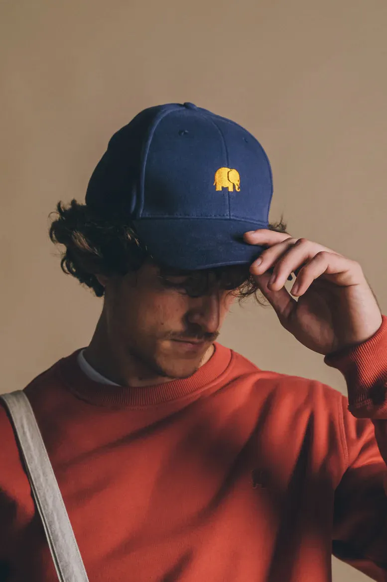 Classic 6 Panel Cap Navy sold by Ivalo.com product image thumbnail 4