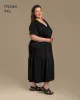 V-Neck Maxi Dress Black sold by Ivalo.com