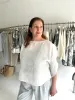 Vallmo Linen Shirt White sold by Ivalo.com