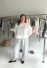 Vallmo Linen Shirt White sold by Ivalo.com