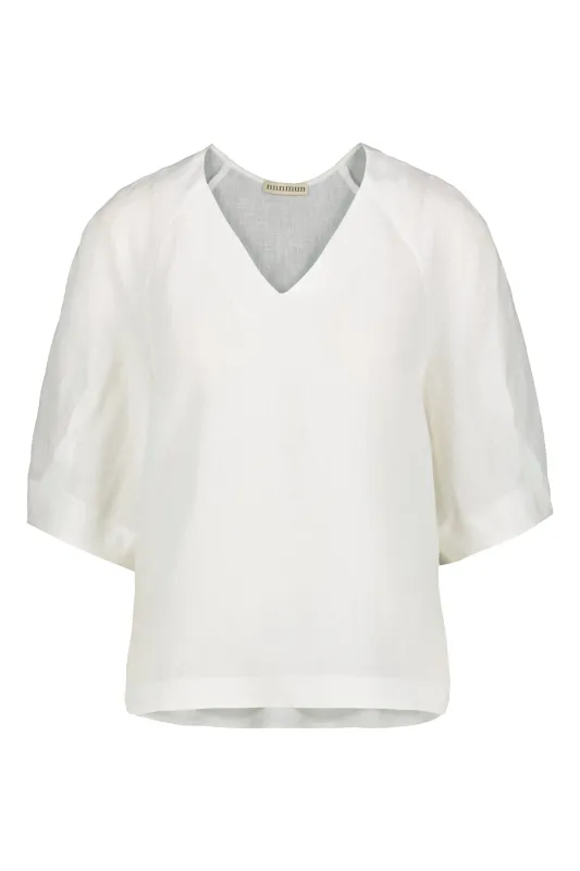 Vitharu Linen Shirt White sold by Ivalo.com
