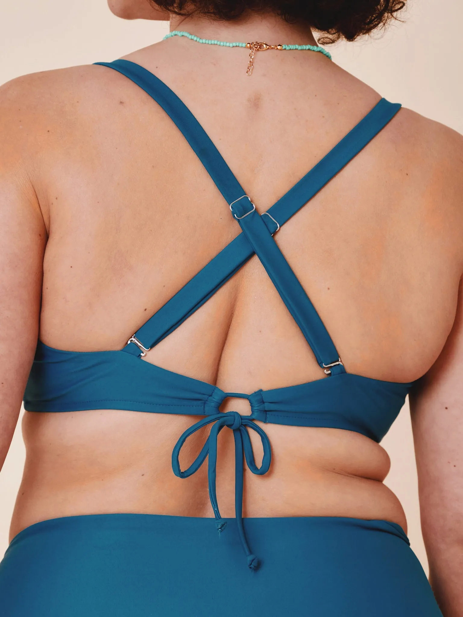 Istana Draped Bikini Top Teal sold by Ivalo.com product image thumbnail 3