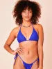 Uluwatu Padded Triangle Bikini Top Cartel Blue sold by Ivalo.com