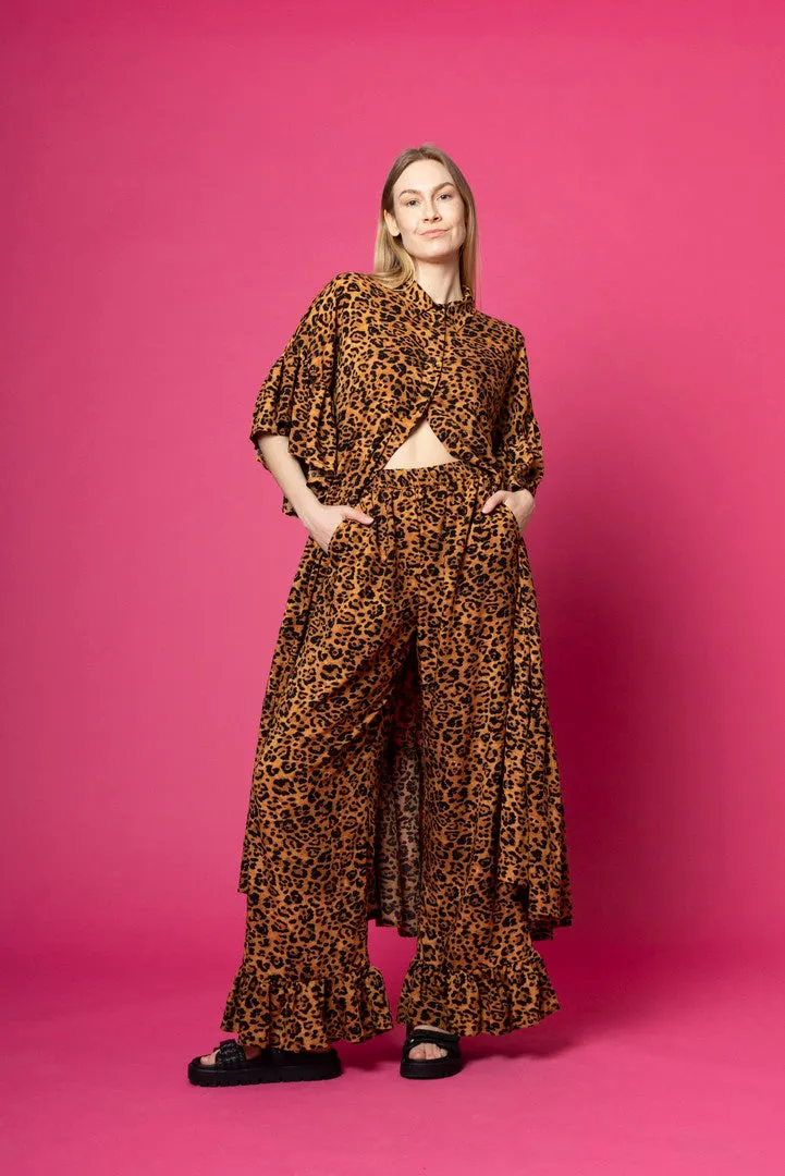 Frill Pants Leopard sold by Ivalo.com product image thumbnail 4