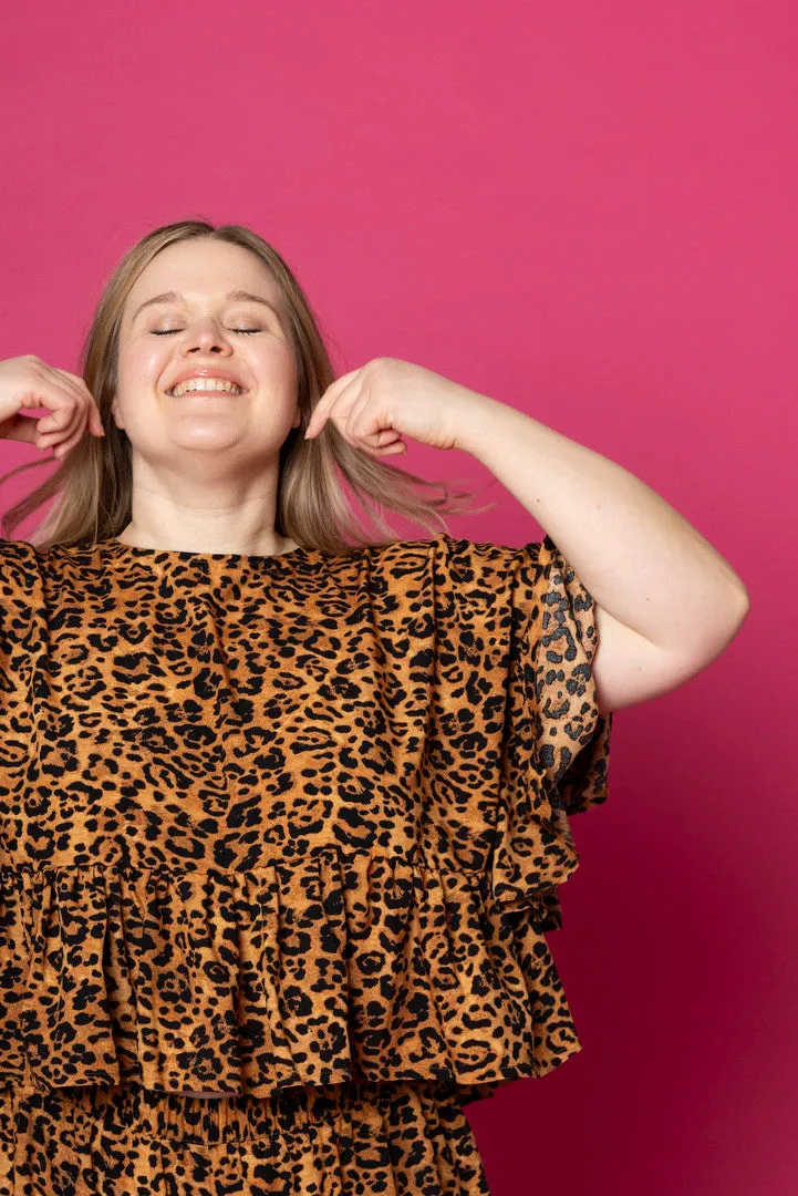 Flirty Blouse Leopard sold by Ivalo.com product image thumbnail 5