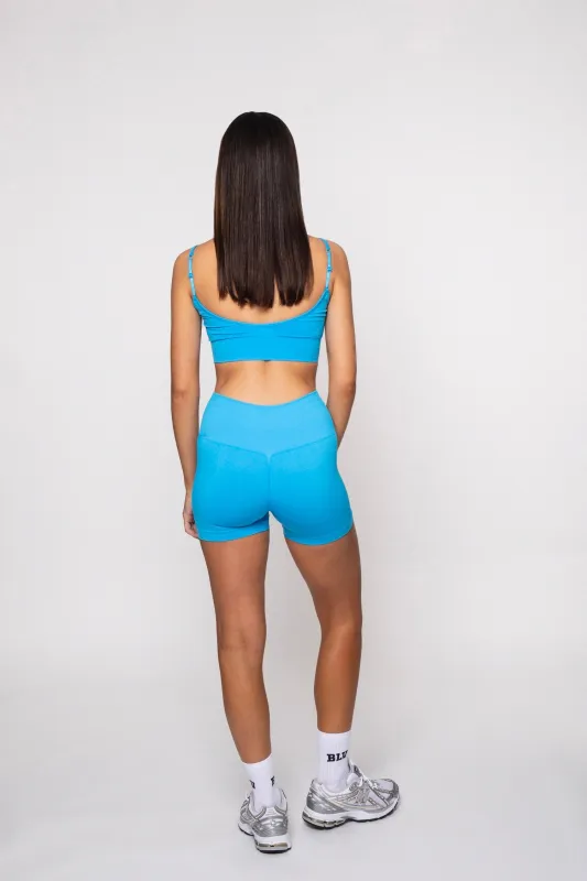 Short Bliss Push-Up Biker Shorts Malibu Blue sold by Ivalo.com