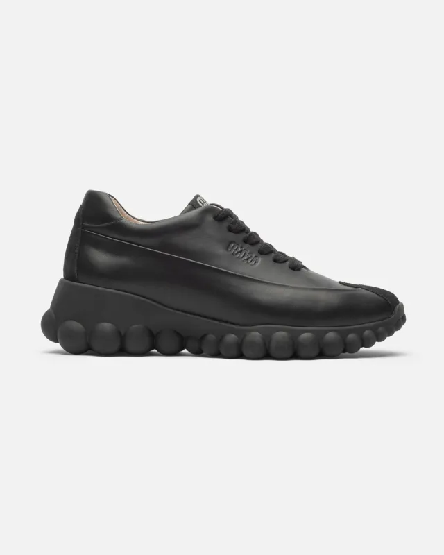 Mother-Of-Pearl Sneakers Black Leather sold by Ivalo.com