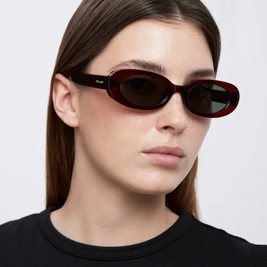 Lua Sunglasses Maroon Olive sold by Ivalo.com