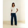 Long Pyjama Set Navy Blue/Floral sold by Ivalo.com