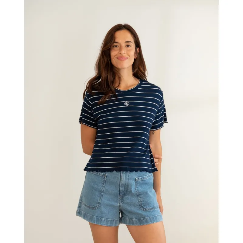 Ribbed T-shirt Sailor sold by Ivalo.com