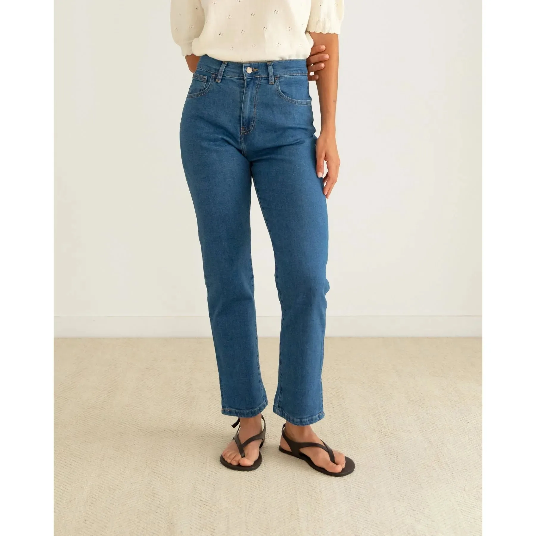 Straight Jeans Ocean Blue sold by Ivalo.com