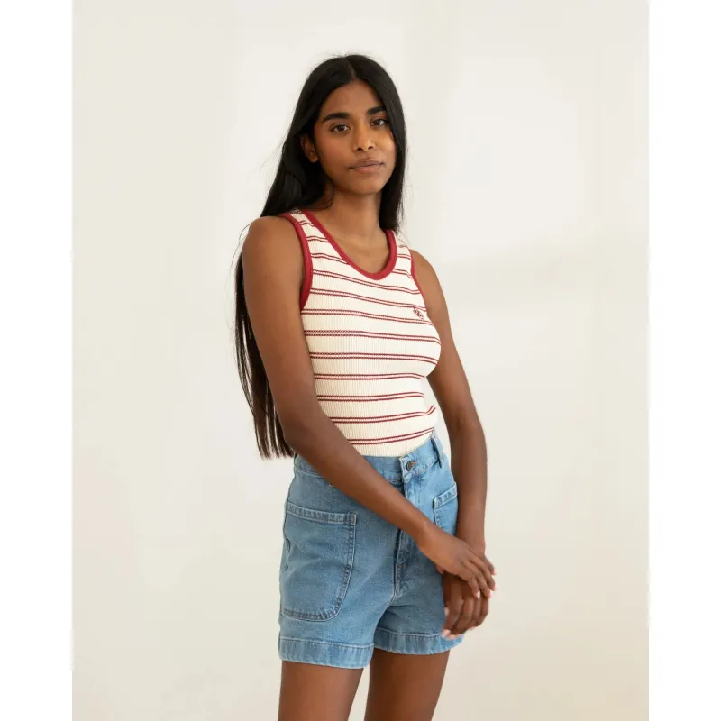 Ribbed Tank Top Stripes sold by Ivalo.com