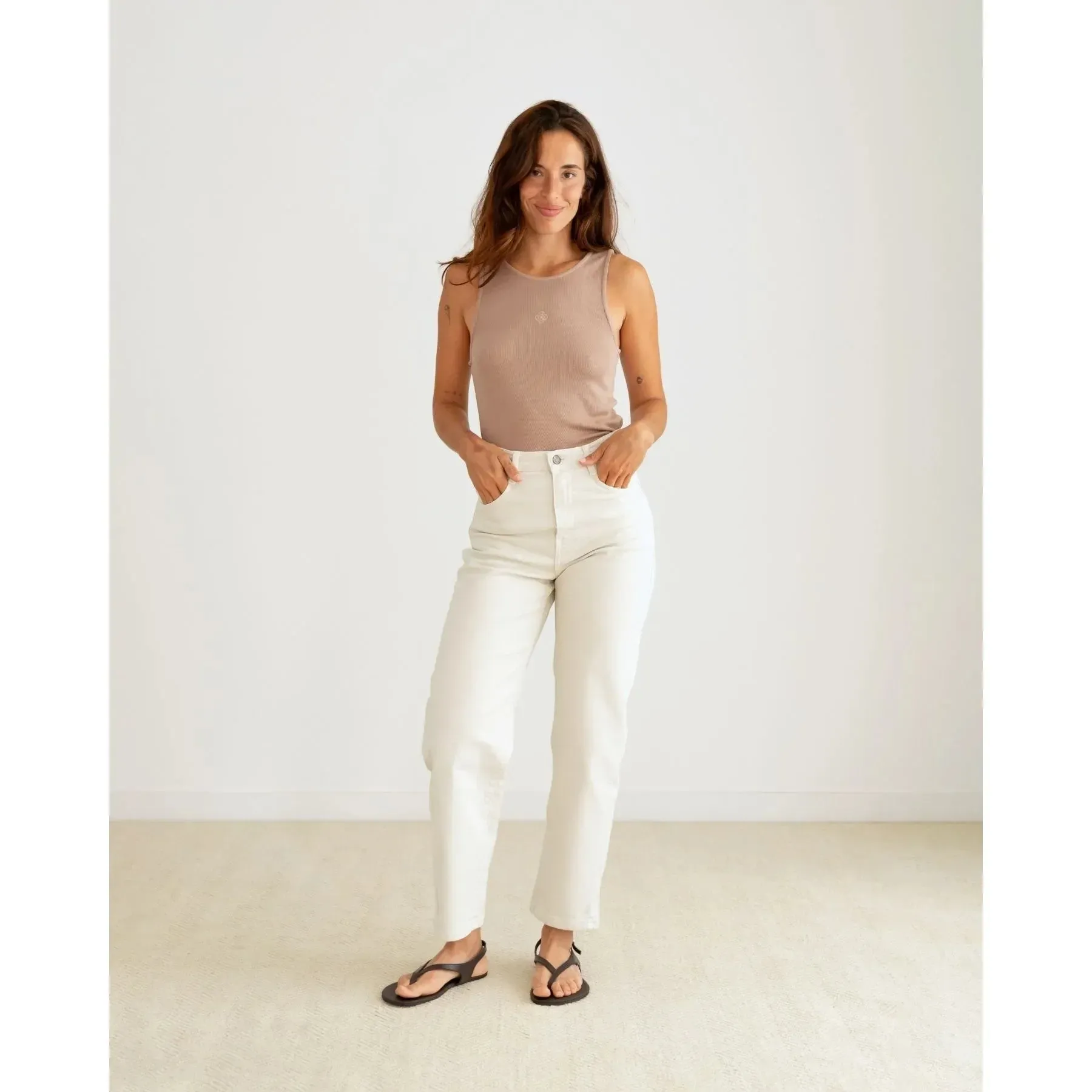 Nuria Jeans White sold by Ivalo.com product image thumbnail 3