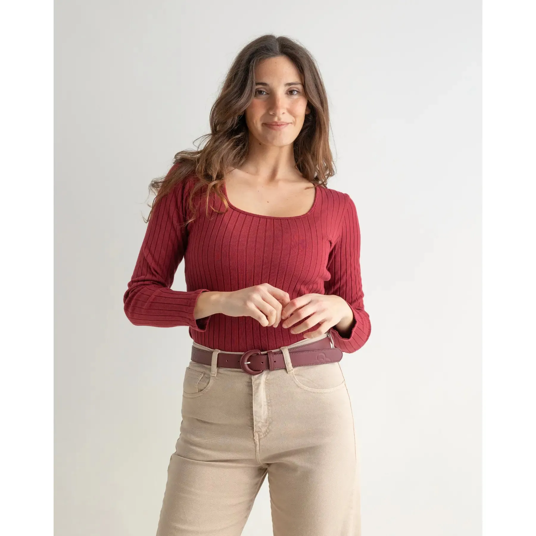 Everywhere Top Burgundy sold by Ivalo.com product image thumbnail 5