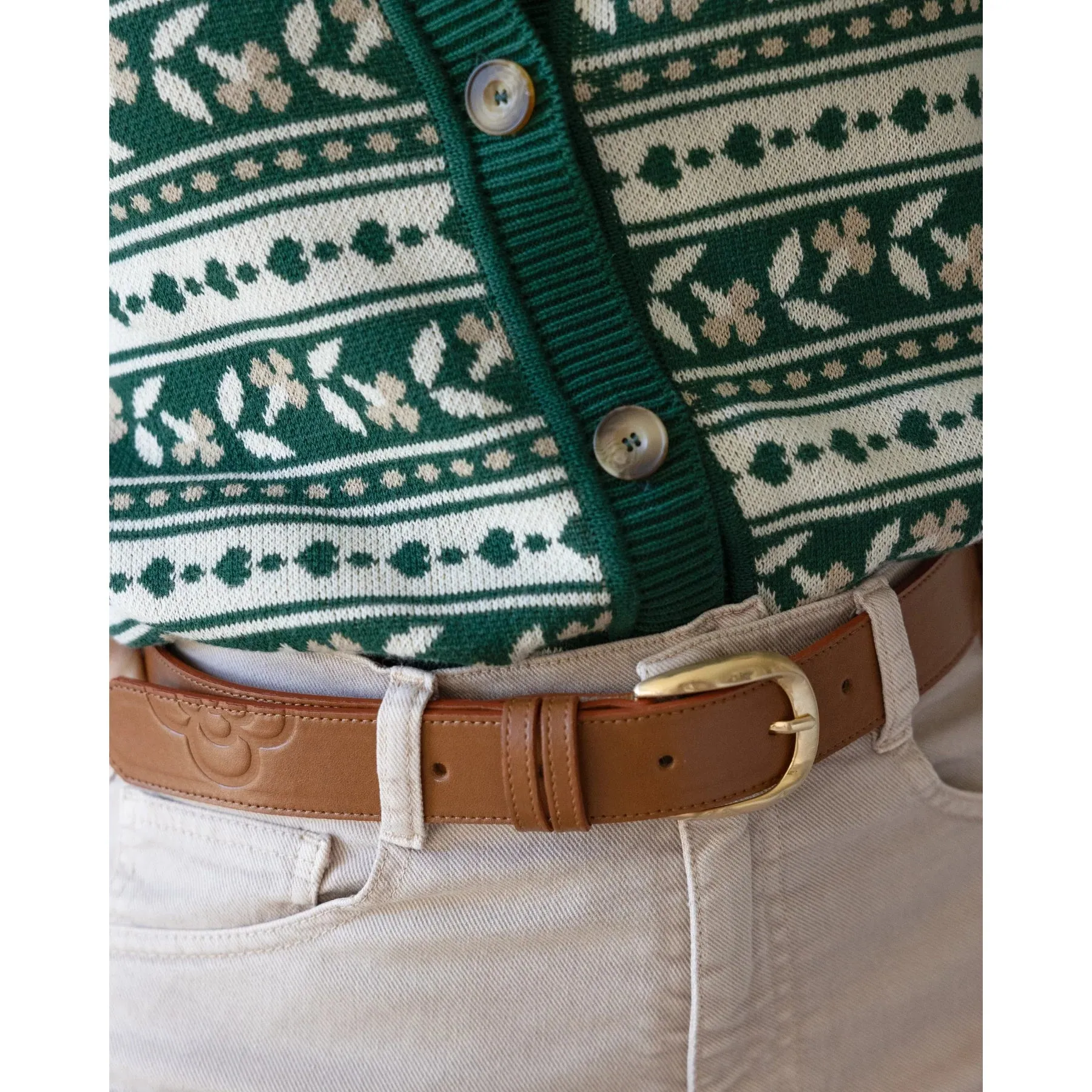 Flower Belt Brown sold by Ivalo.com product image thumbnail 4