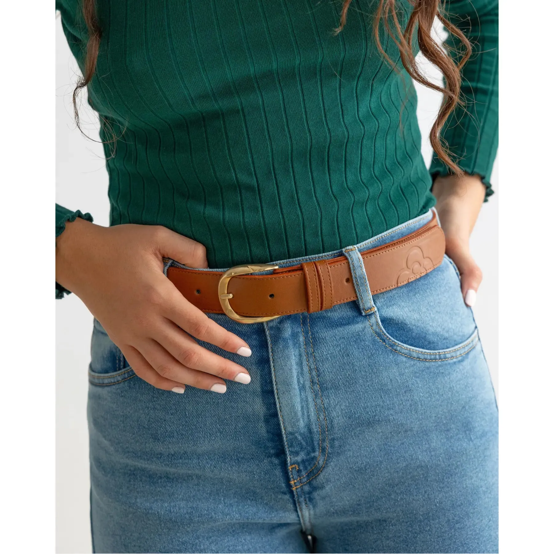 Flower Belt Brown sold by Ivalo.com product image thumbnail 2