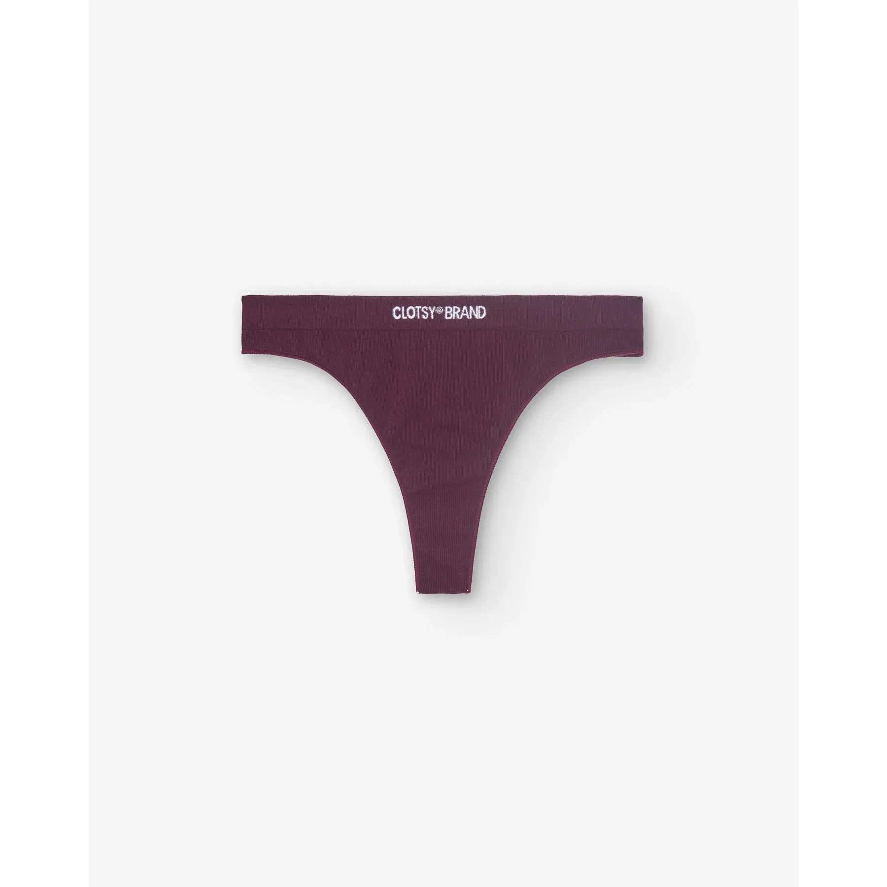 Clotsy Brand Thong Panties Burgundy sold by Ivalo.com