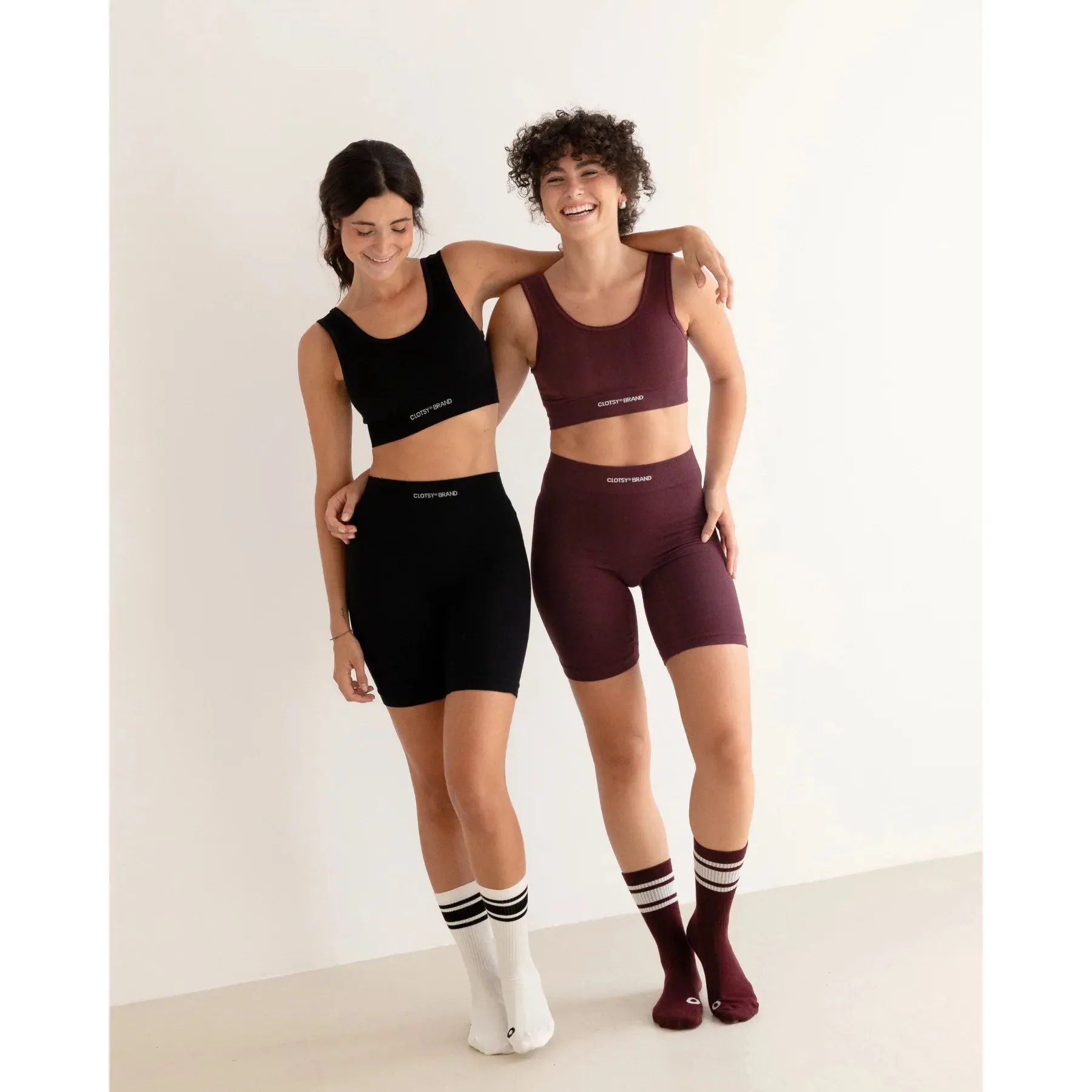 Clotsy Brand Biker Shorts Black sold by Ivalo.com product image thumbnail 4