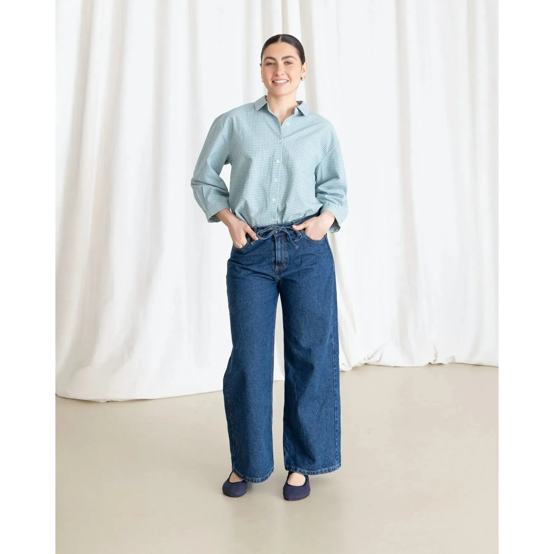 Vichy Shirt Aquamarine sold by Ivalo.com product image thumbnail 4