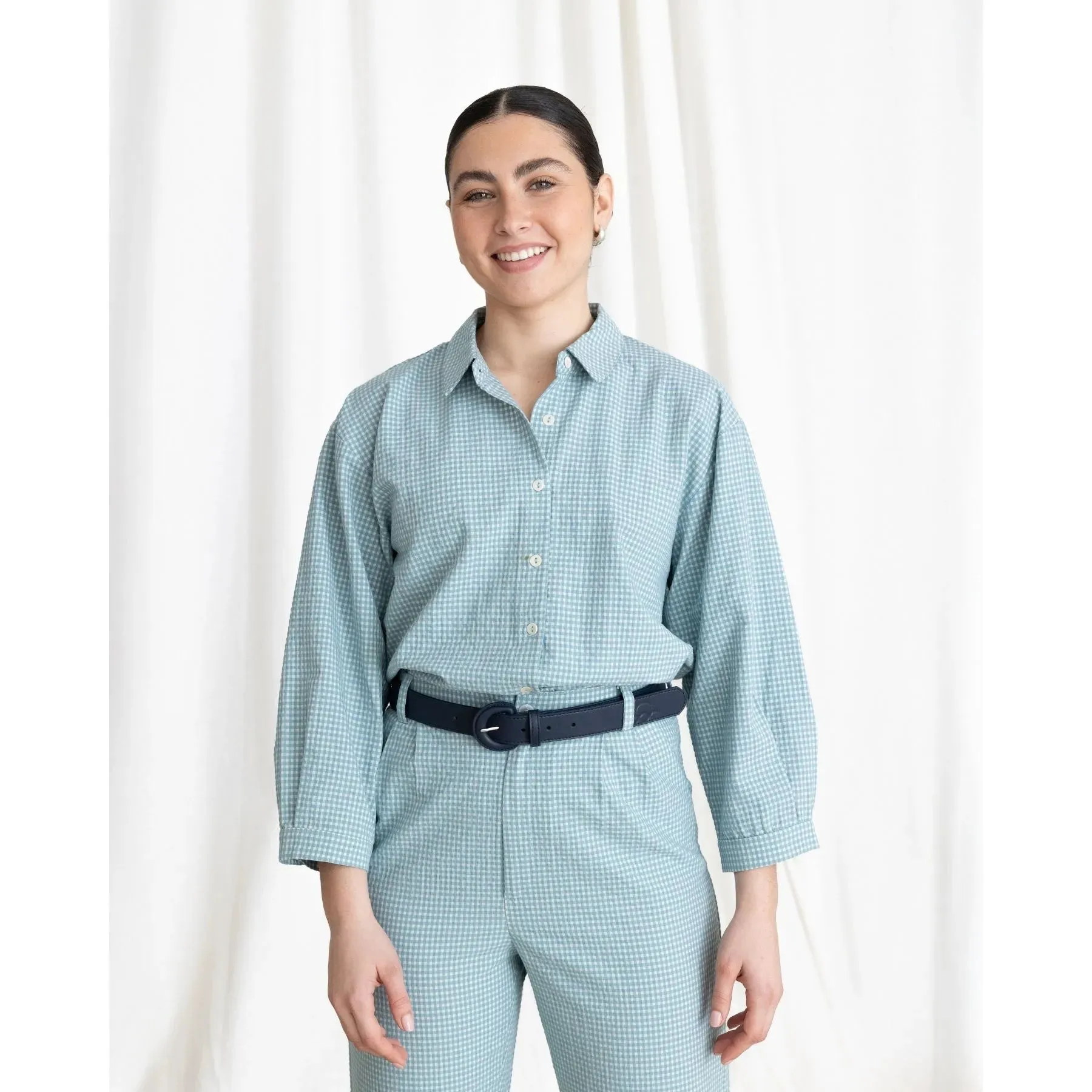 Vichy Shirt Aquamarine sold by Ivalo.com product image thumbnail 5