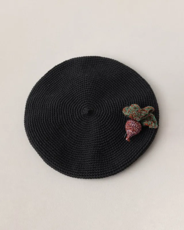 Beretė Crochet Hat Black sold by Ivalo.com