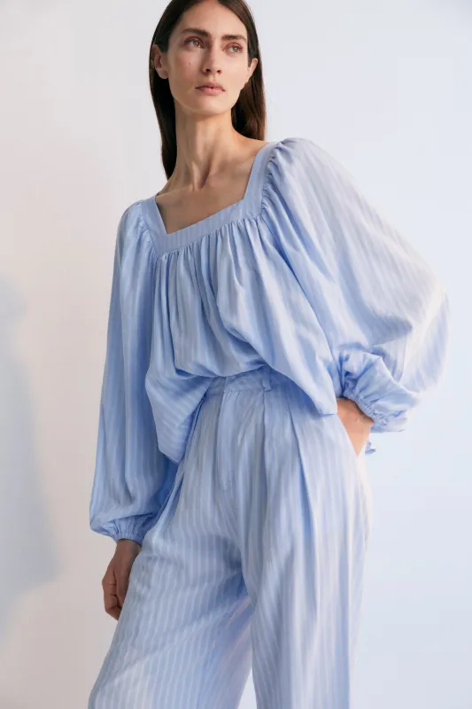 Women's Symi Blouse Powder Blue sold by Ivalo.com