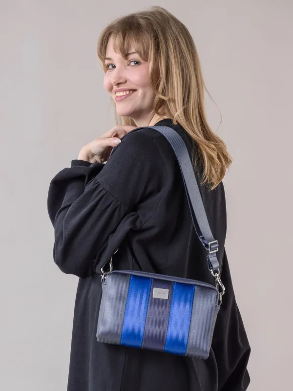 Kaste Stripe Bag Blueberry sold by Ivalo.com