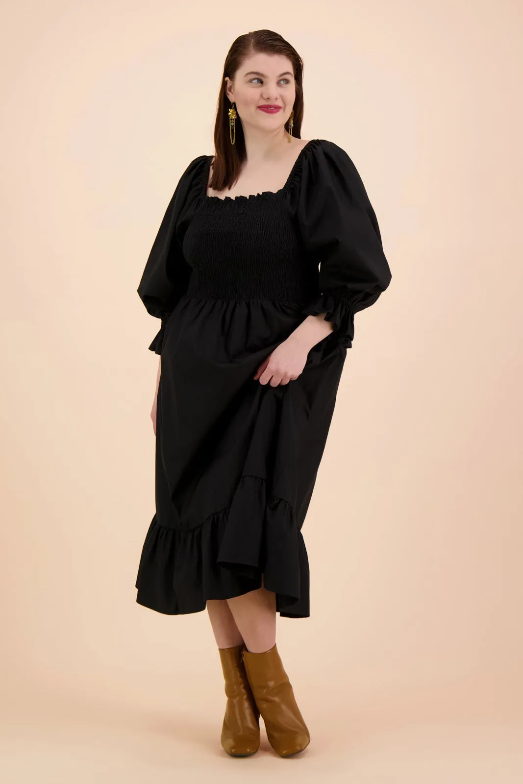 Smock Dress Black sold by Ivalo.com product image thumbnail 4