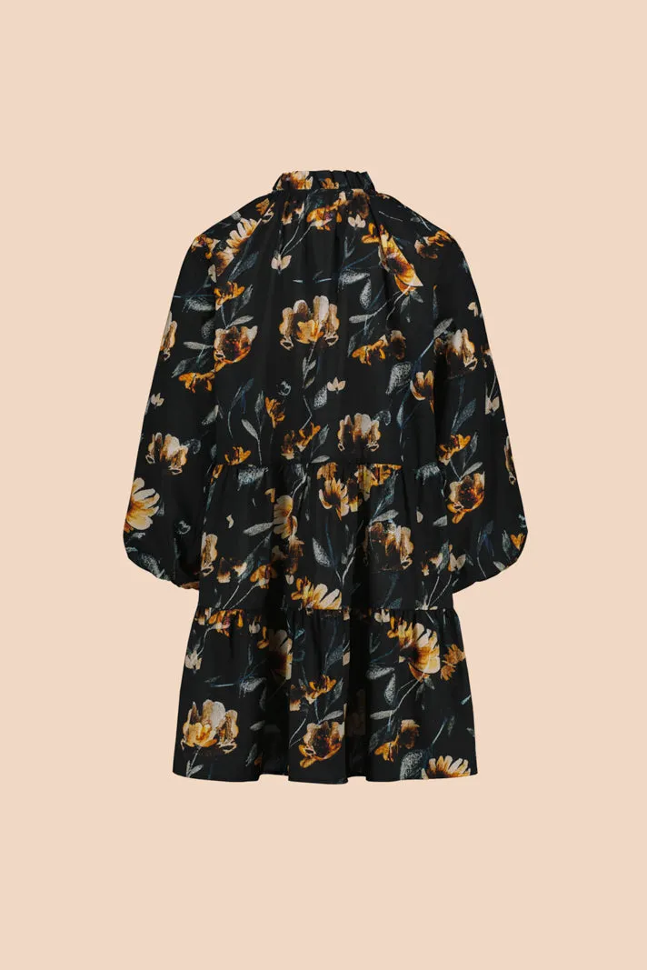 Voluminous Tunic Black Poppies sold by Ivalo.com product image thumbnail 2