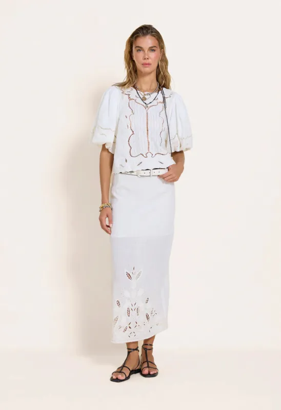 Zinnia Skirt Vanilla sold by Ivalo.com