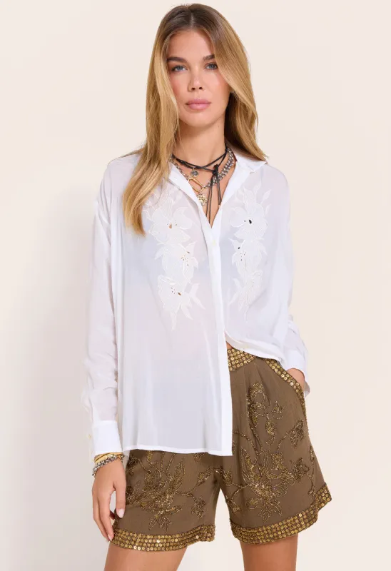 Florencia Shirt Simply White sold by Ivalo.com