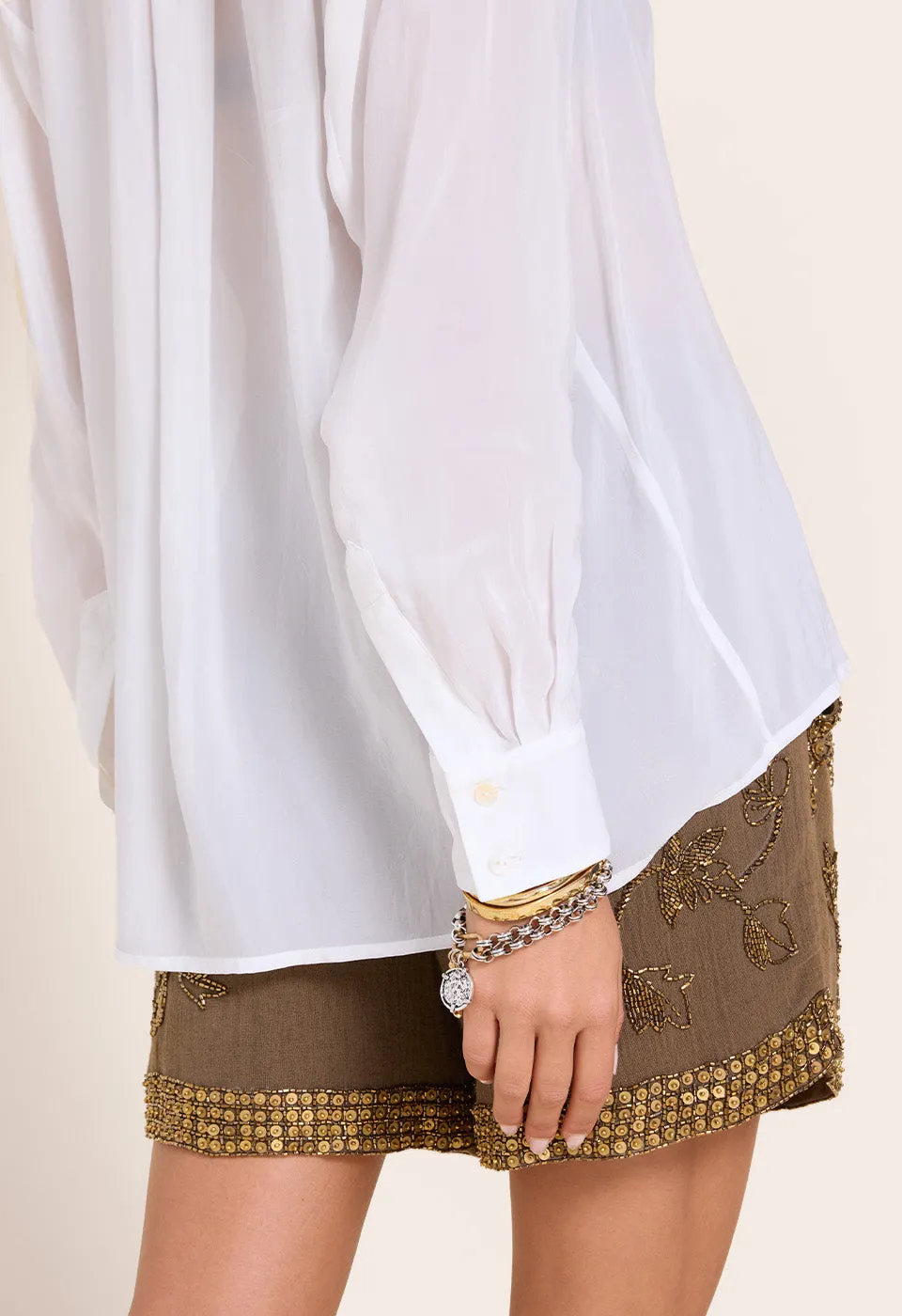 Florencia Shirt Simply White sold by Ivalo.com product image thumbnail 4