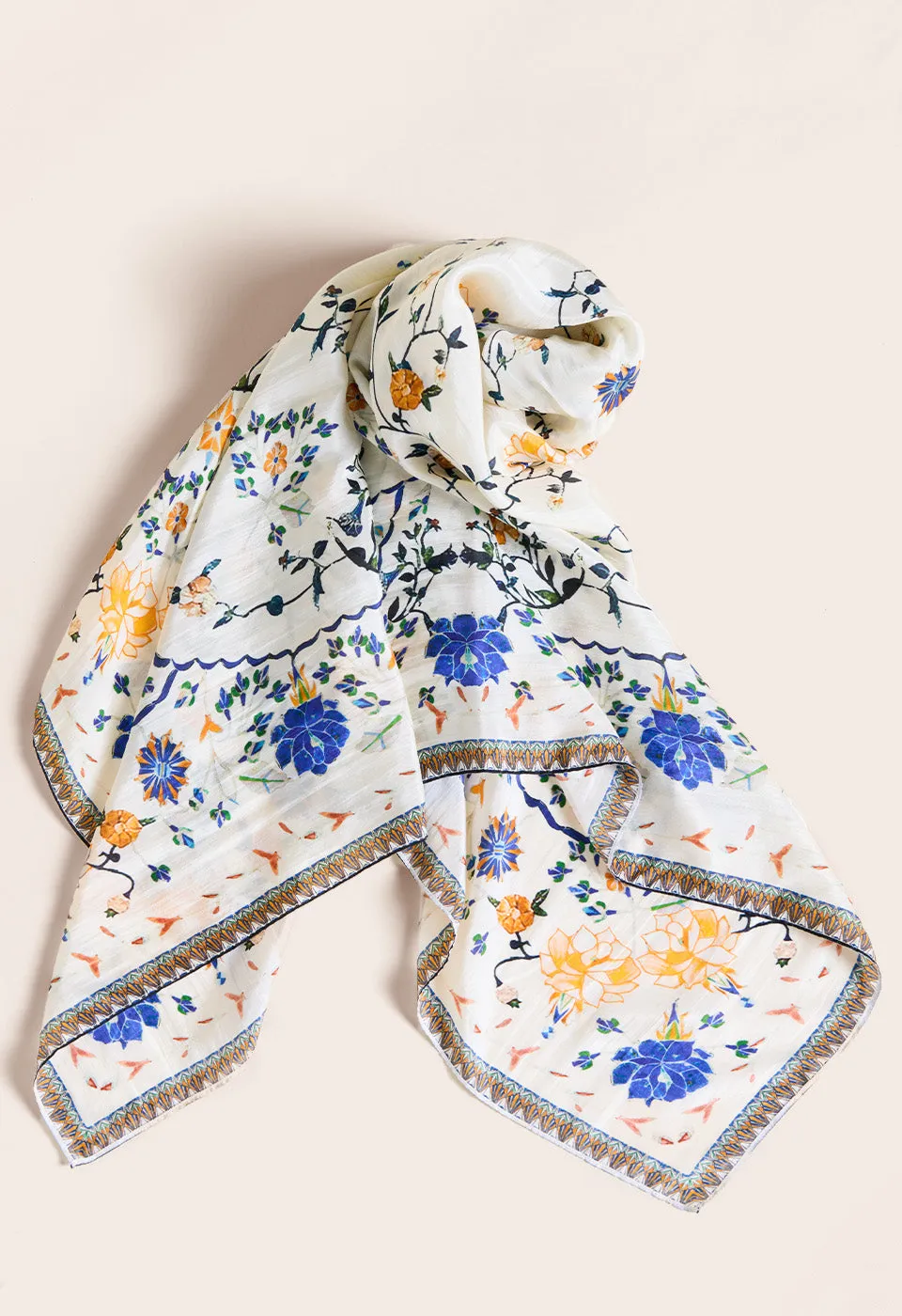 In Full Bloom Silk Bandana sold by Ivalo.com product image thumbnail 2