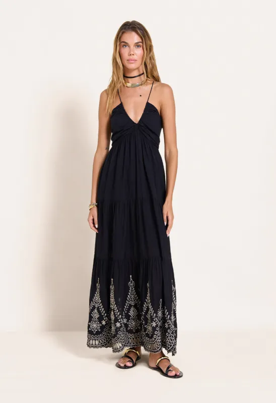 Zephyr Maxi Dress Onyx Black sold by Ivalo.com