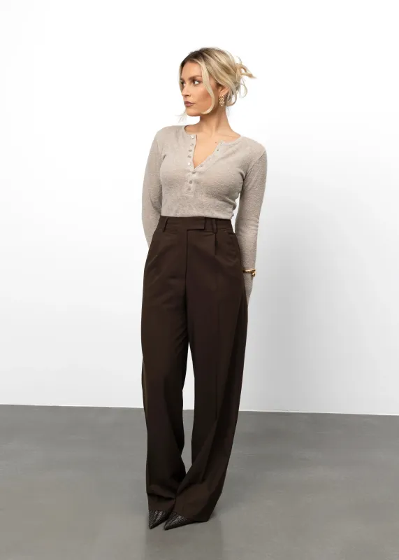 Jagger Tailored Trousers Brown sold by Ivalo.com