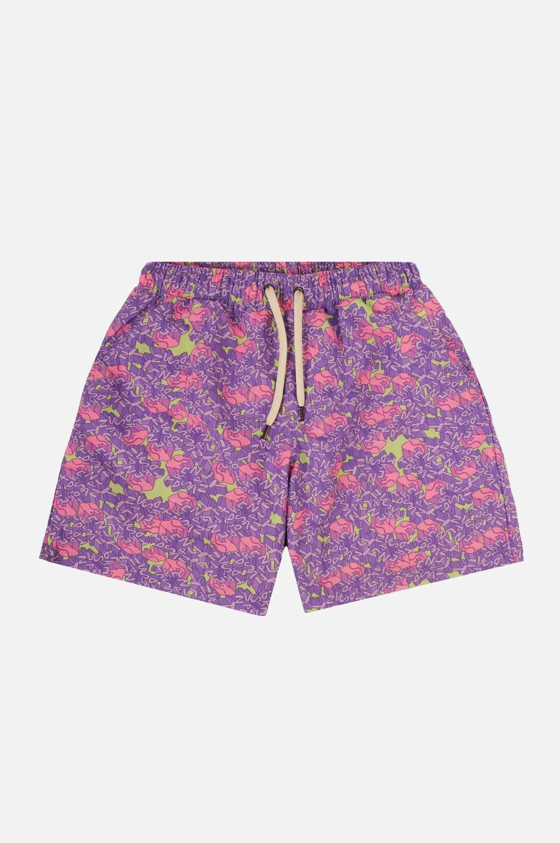 Men's Trippyplant Swim Shorts Sour Grape sold by Ivalo.com