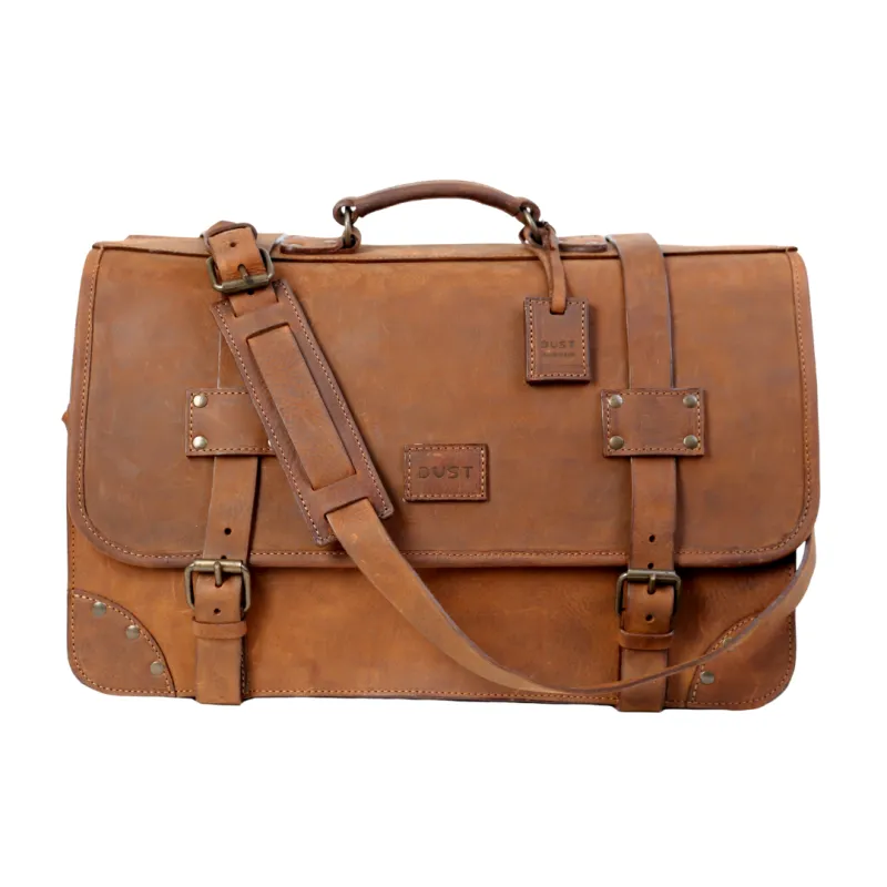 Leather Duffle Bag Mod 118 Heritage Brown sold by Ivalo.com